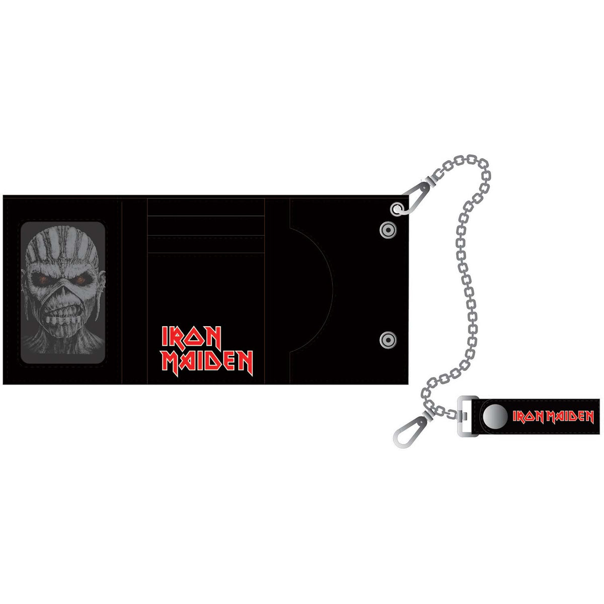 Iron Maiden Tri-Fold Wallet Back