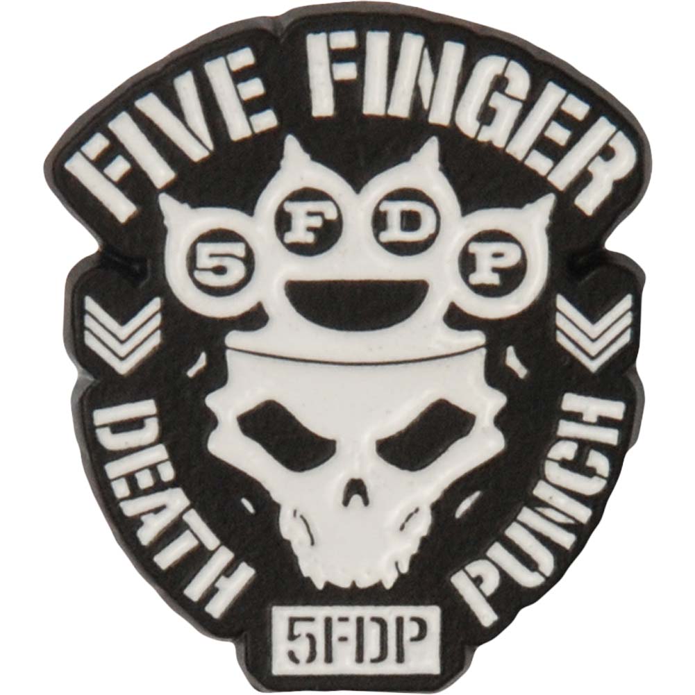 Skull Pin Pewter Pin Badge