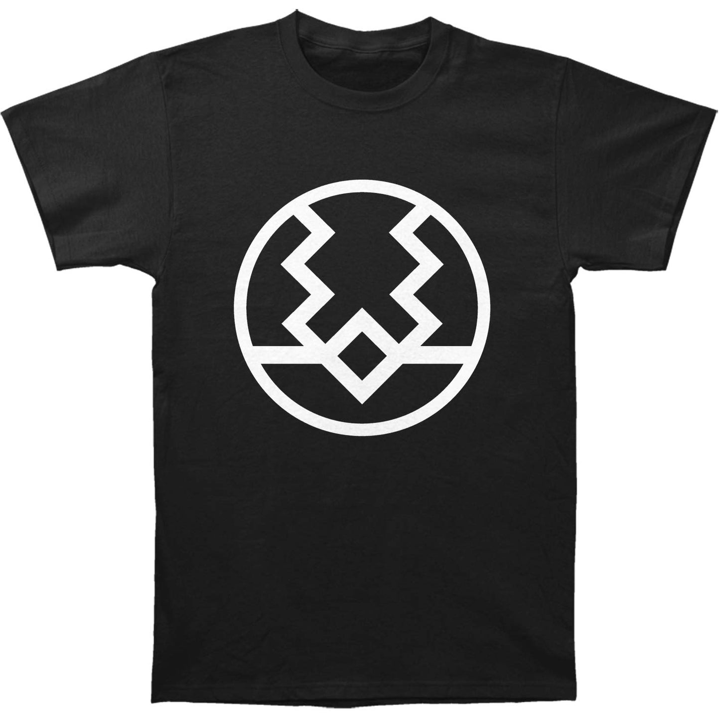 Inhumans Black Bolt Logo Slim Fit T-shirt Front