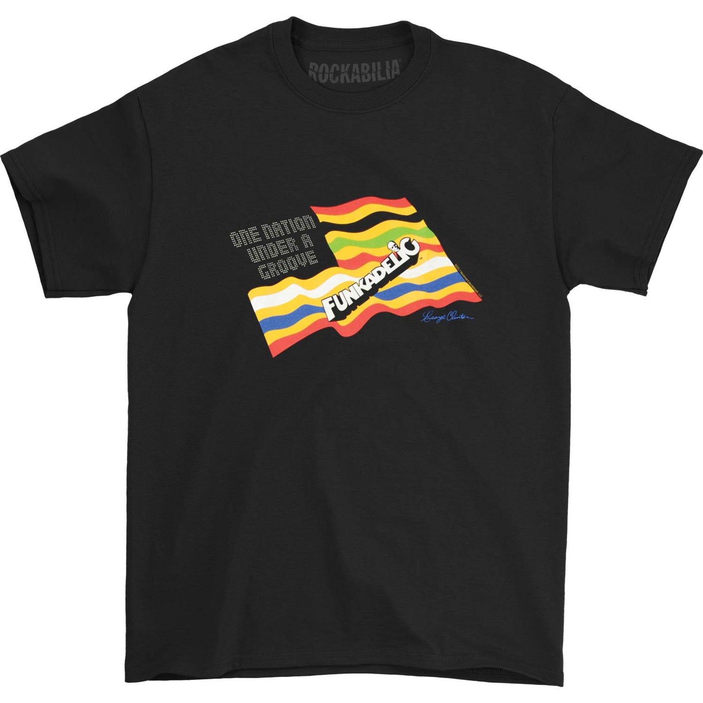 George Clinton & Parliament Funkadelic One Nation Under a Groove T-shirt Front