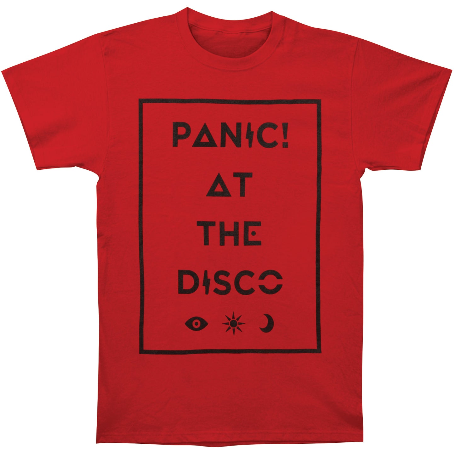 Panic! At The Disco PATD Box Icons Tee Slim Fit T-shirt Front