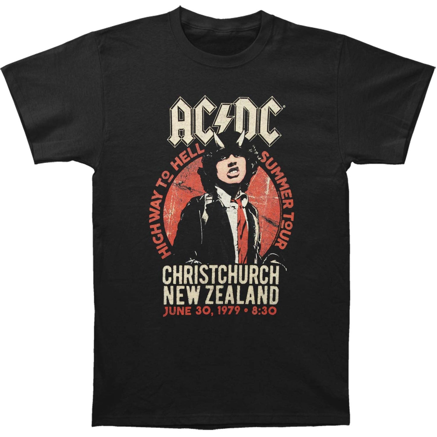 AC/DC NZ Tour T-shirt Front