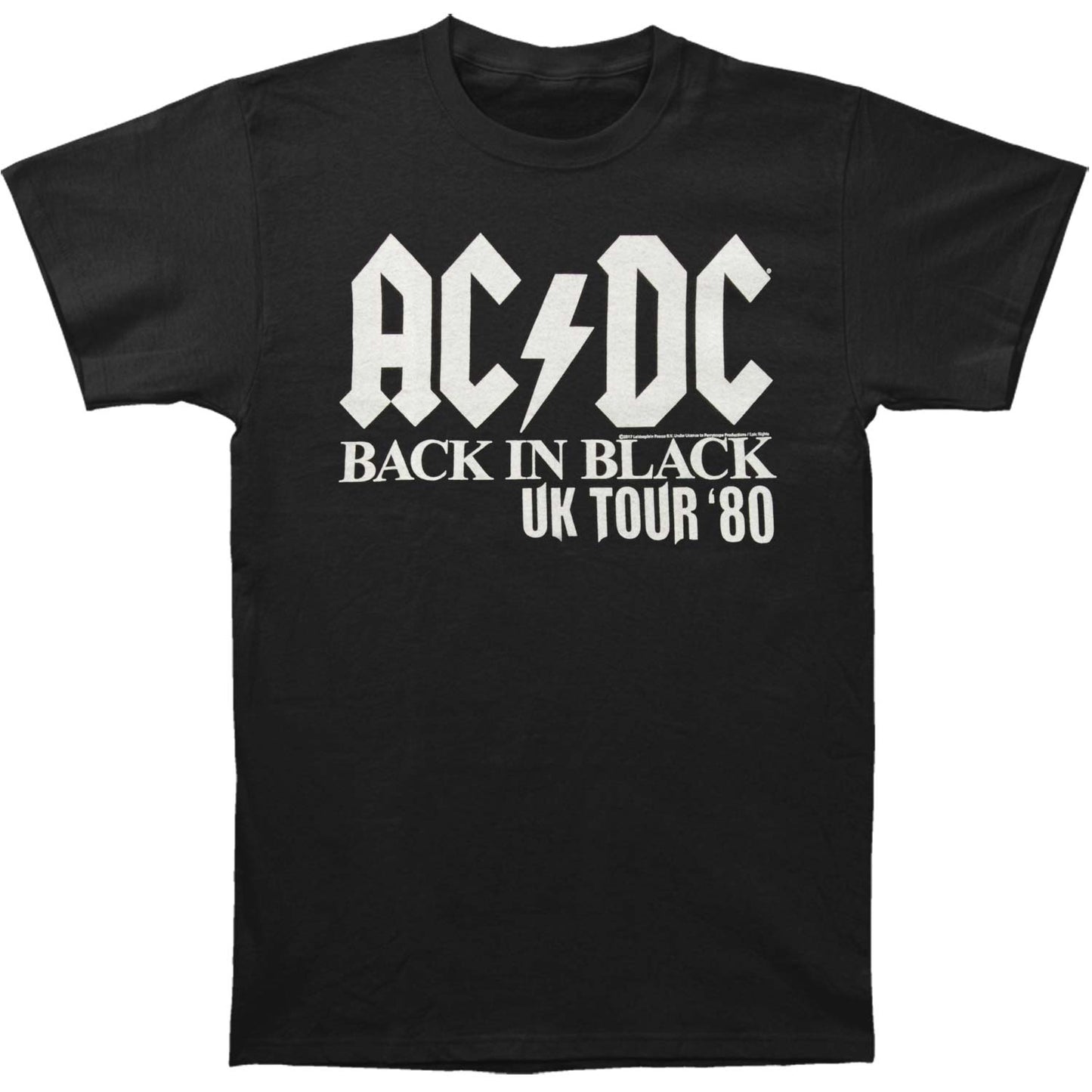 AC/DC UK Tour T-shirt Front