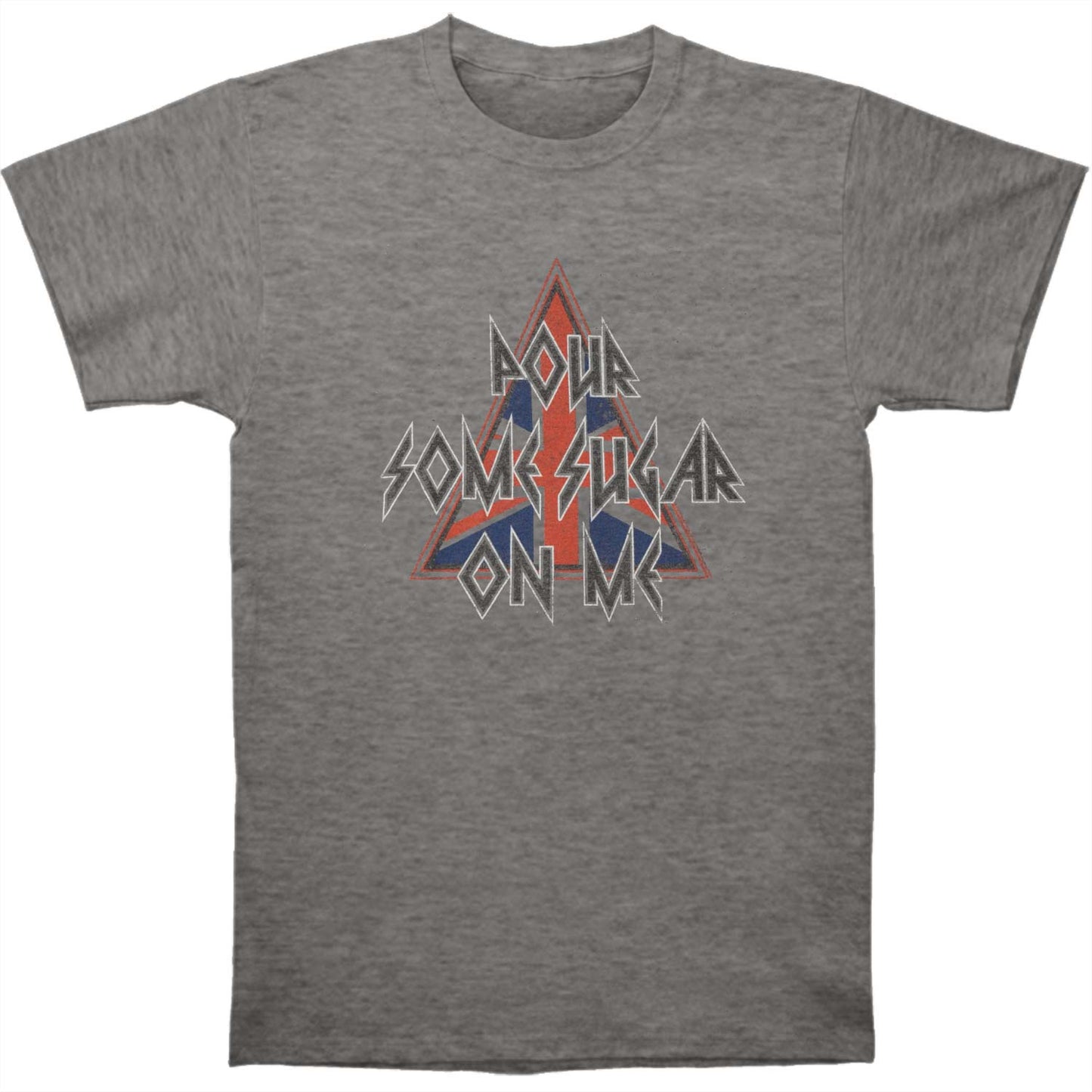 Def Leppard Pour Some Triangle T-shirt Front
