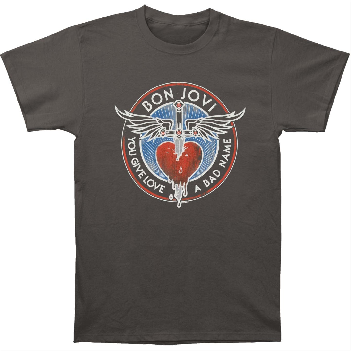 Bon Jovi Badname T-shirt Front