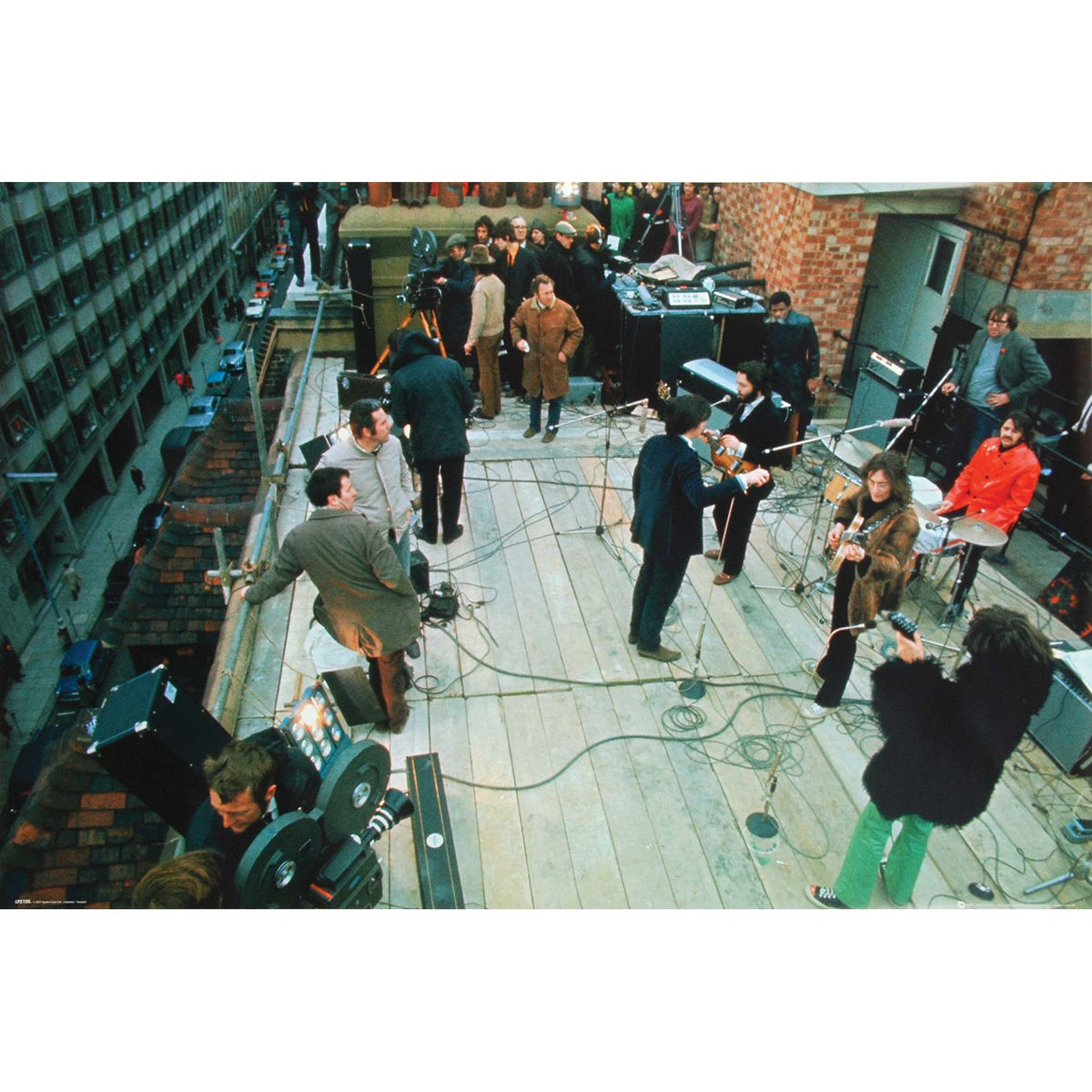 Beatles Rooftop Domestic Poster Front