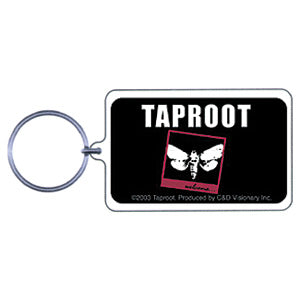 Taproot Plastic Key Chain Front