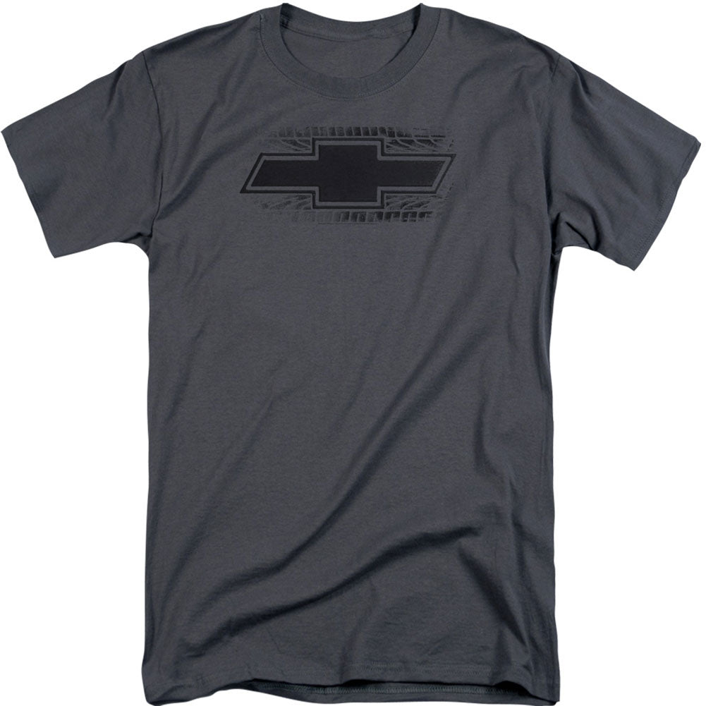 Chevy Bowtie Burnout Adult Tall T-shirt Tall