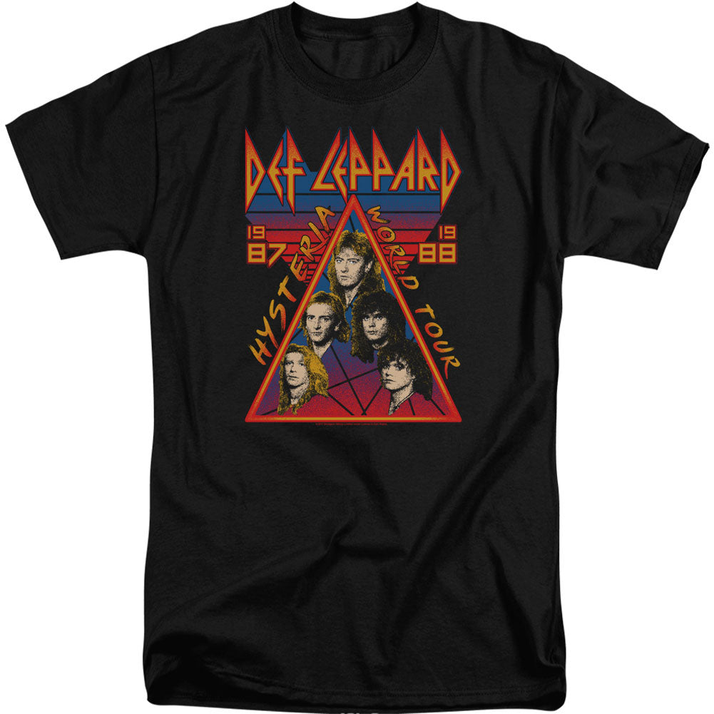 Def Leppard Hysteria Tour Adult Tall T-shirt Tall