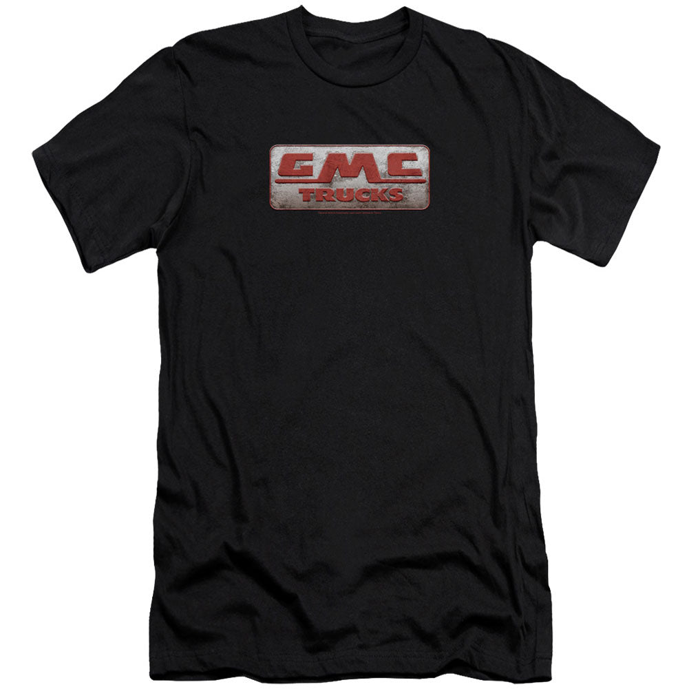 Gmc Beat Up 1959 Logo Premium Canvas Brand Slim Fit T-shirt Front