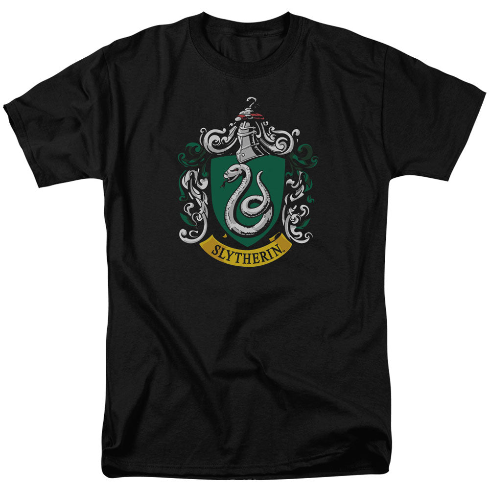 Harry Potter Slytherin Crest Adult T-shirt Front