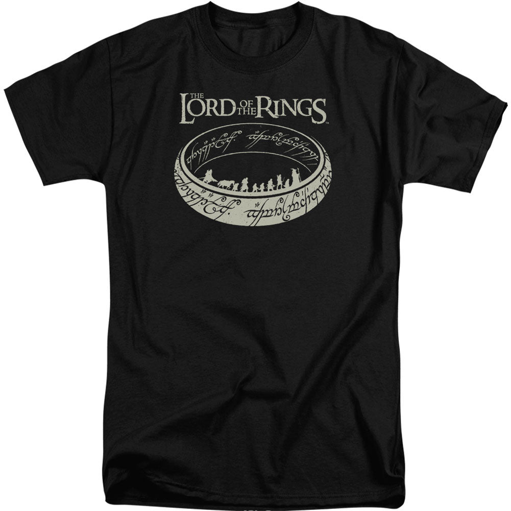 Lord Of The Rings The Journey Adult Tall T-shirt Tall Front