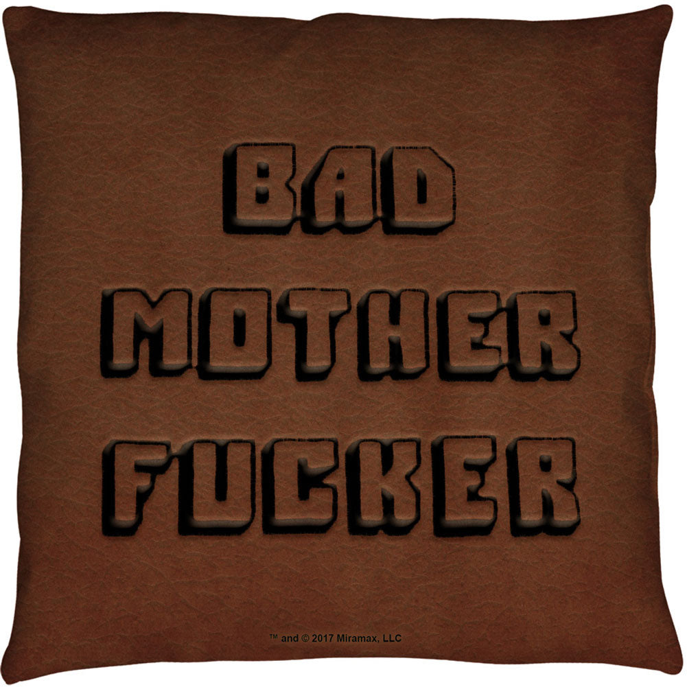 Pulp Fiction Bmf 18x18 Pillow Back