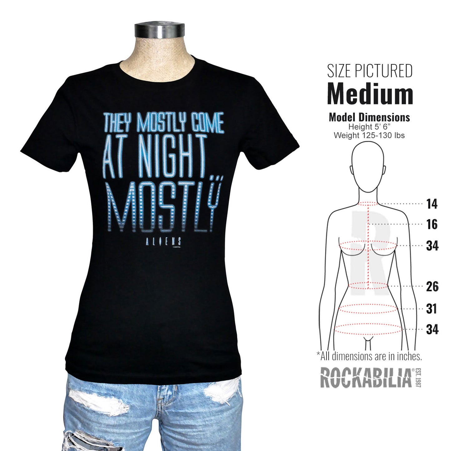 Alien Mostly Bella Brand Cap Sleeve Junior Top Alt 3