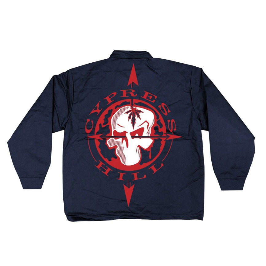 Cypress Hill Skull & Compass Jacket Back