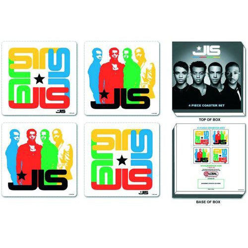 JLS Mixed (Set Of 4) Coaster Set Front