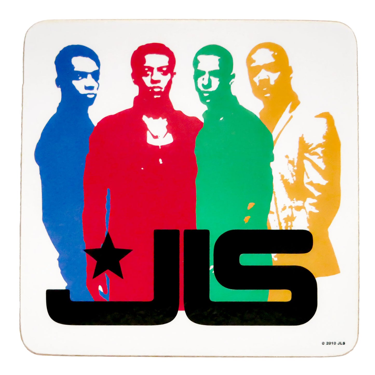 JLS Band Coaster Front