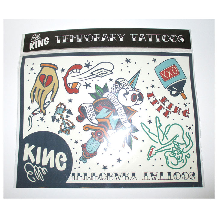 Elle King Tattoo Set Tattoo Front