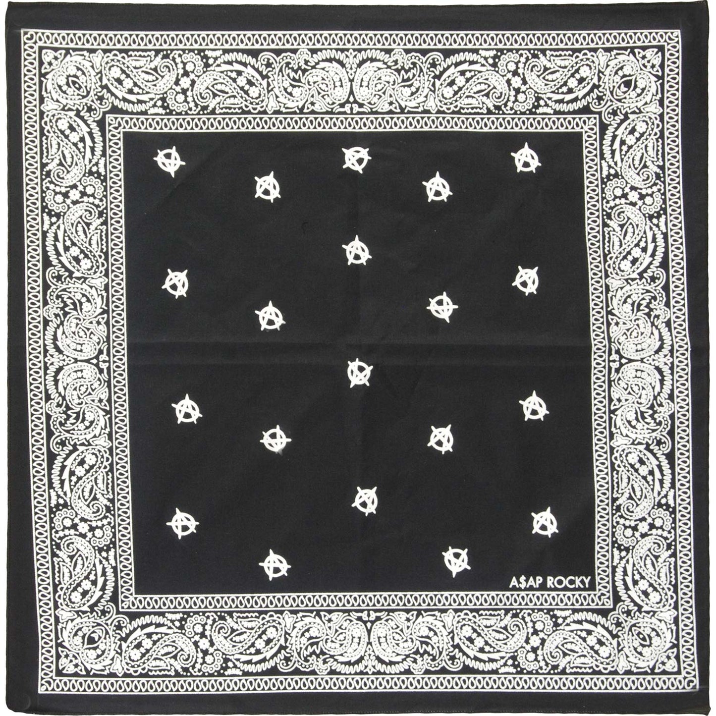 ASAP Rocky Anarchy Bandana Front
