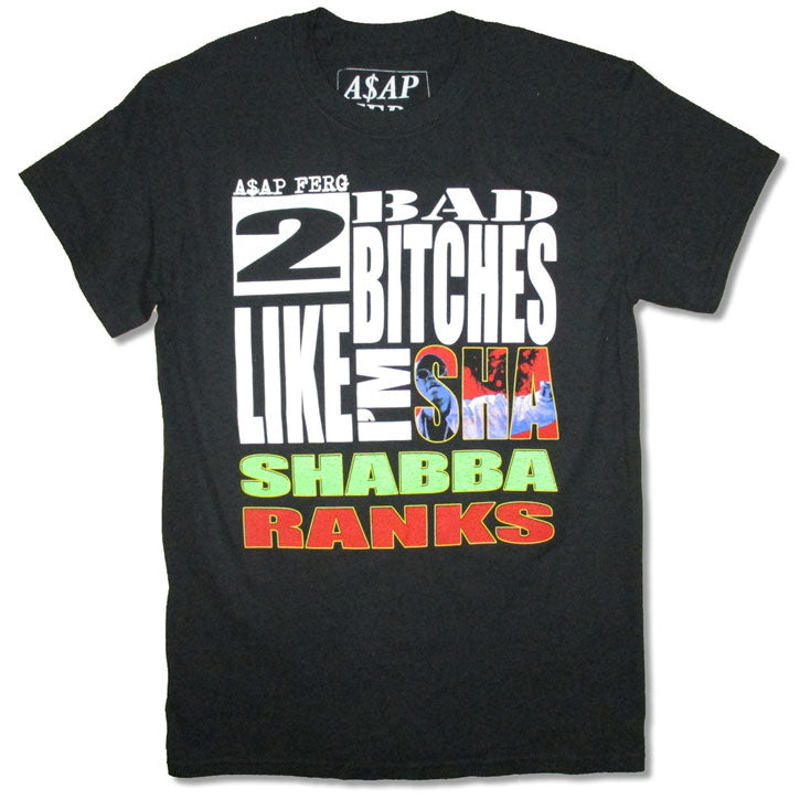 ASAP Ferg Bad Bitches T-shirt Front