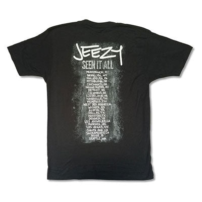 Jeezy Me Ok Tour T-shirt Back