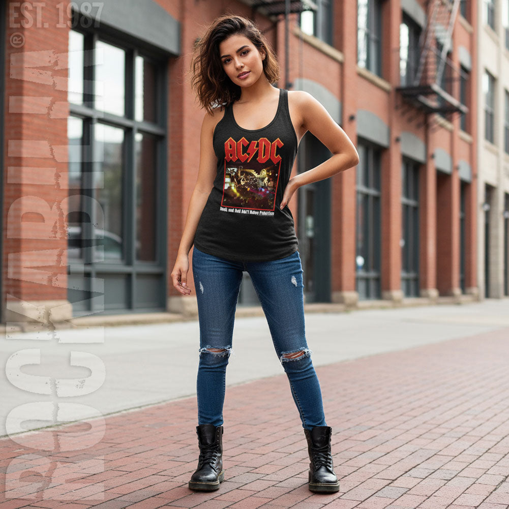 AC/DC Noise Pollution 2 Womens Tank Alt 2