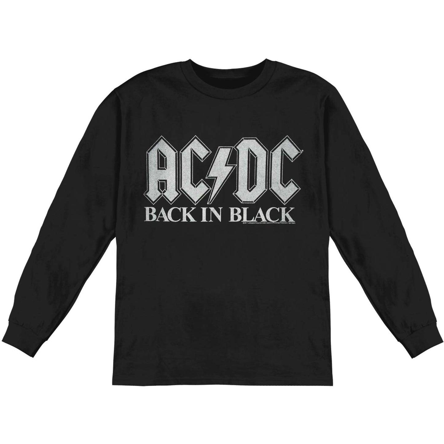 AC/DC Back In Black 2 Long Sleeve Front