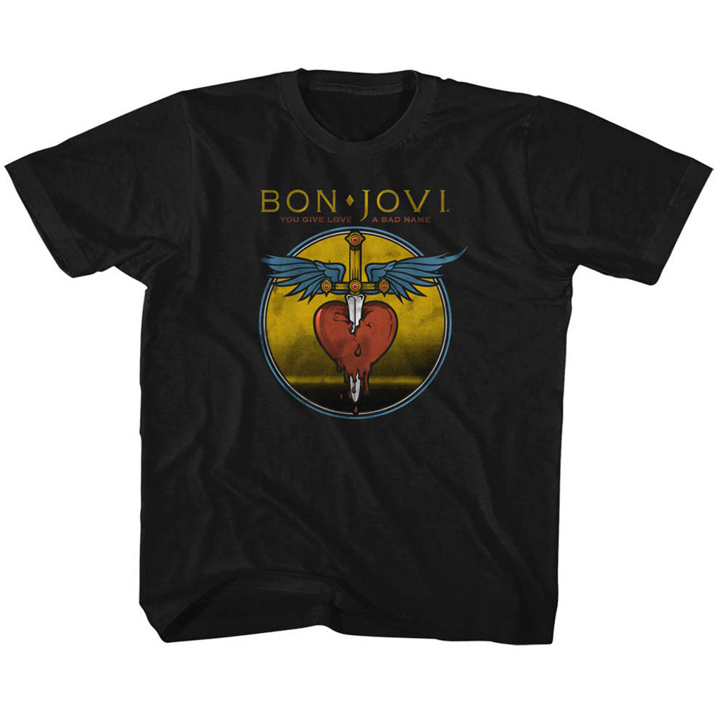 Bon Jovi Bad Name Youth T-shirt Front