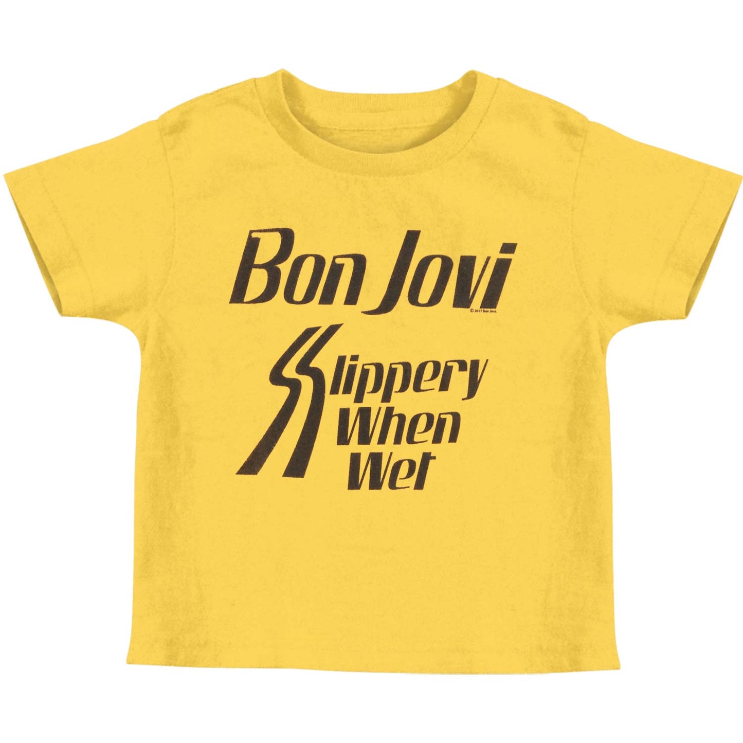 Bon Jovi Slippery When Childrens T-shirt Front