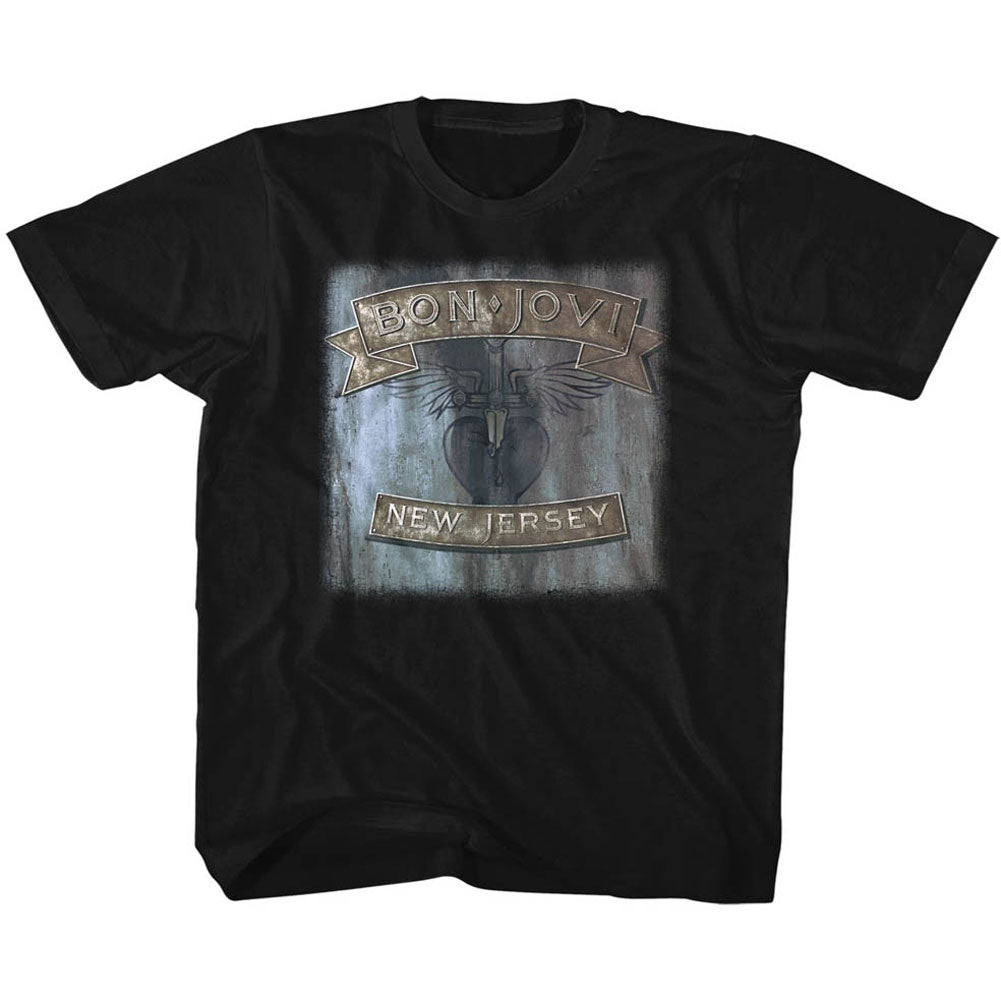 Bon Jovi New Jersey Youth T-shirt Front