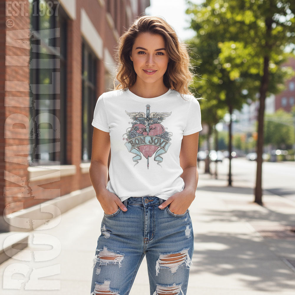 Bon Jovi Pierced Junior Top Alt 2