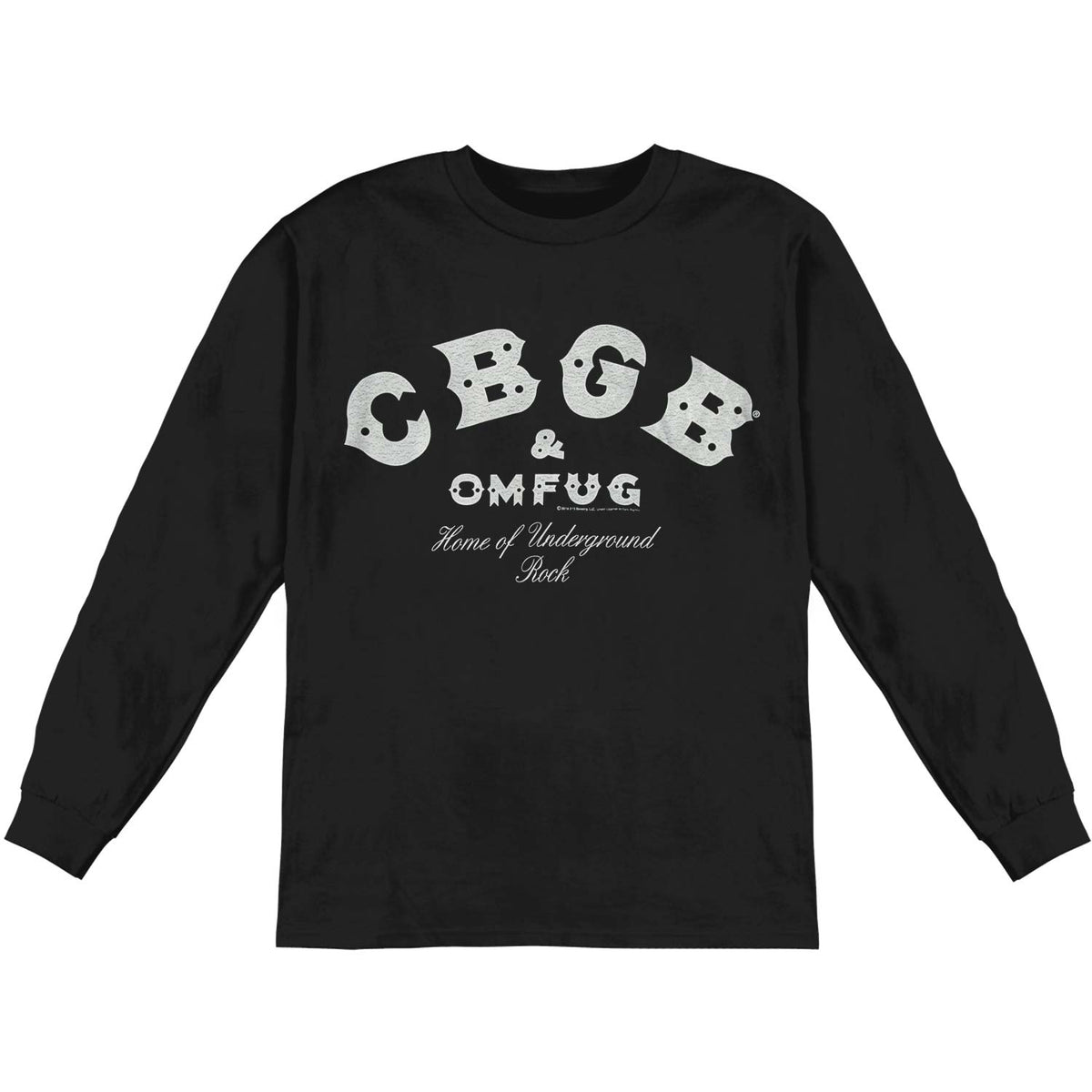 Cbgb Logo Long Sleeve Front