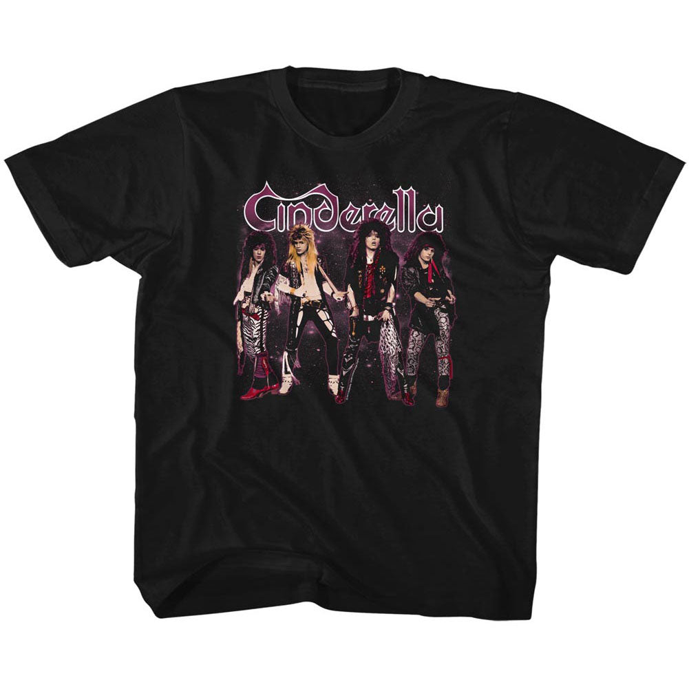 Cinderella Band Stands Youth T-shirt Front