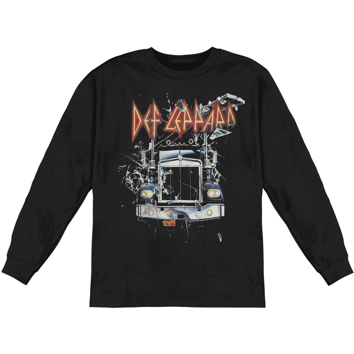 Def Leppard Onthroughttheglass Long Sleeve Front