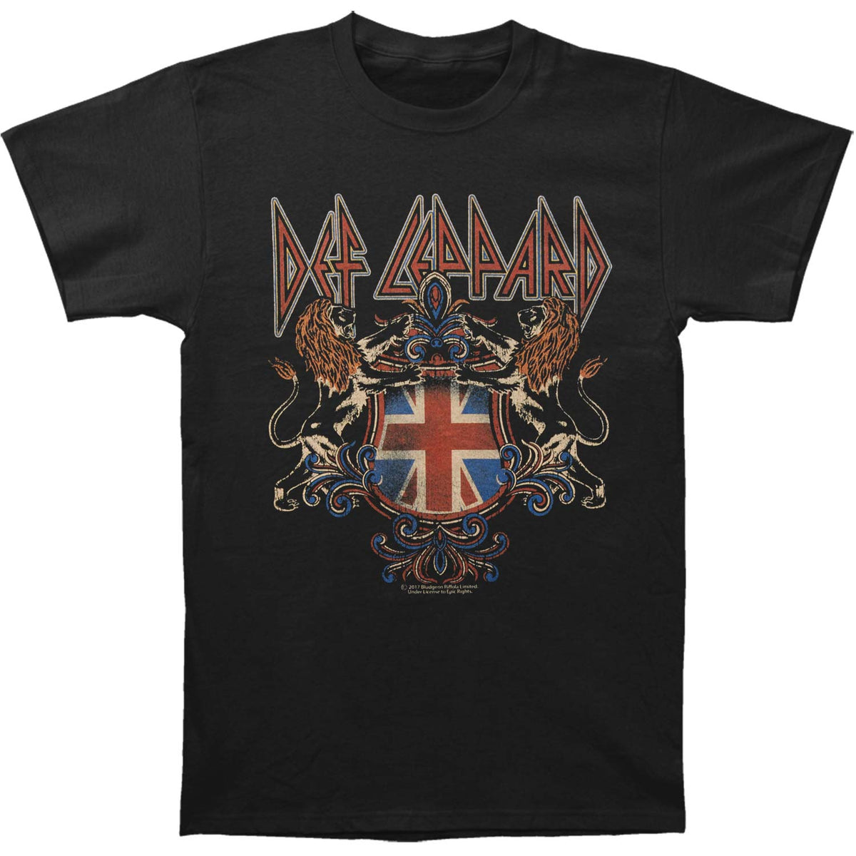 Def Leppard Defcrest Youth T-shirt Front
