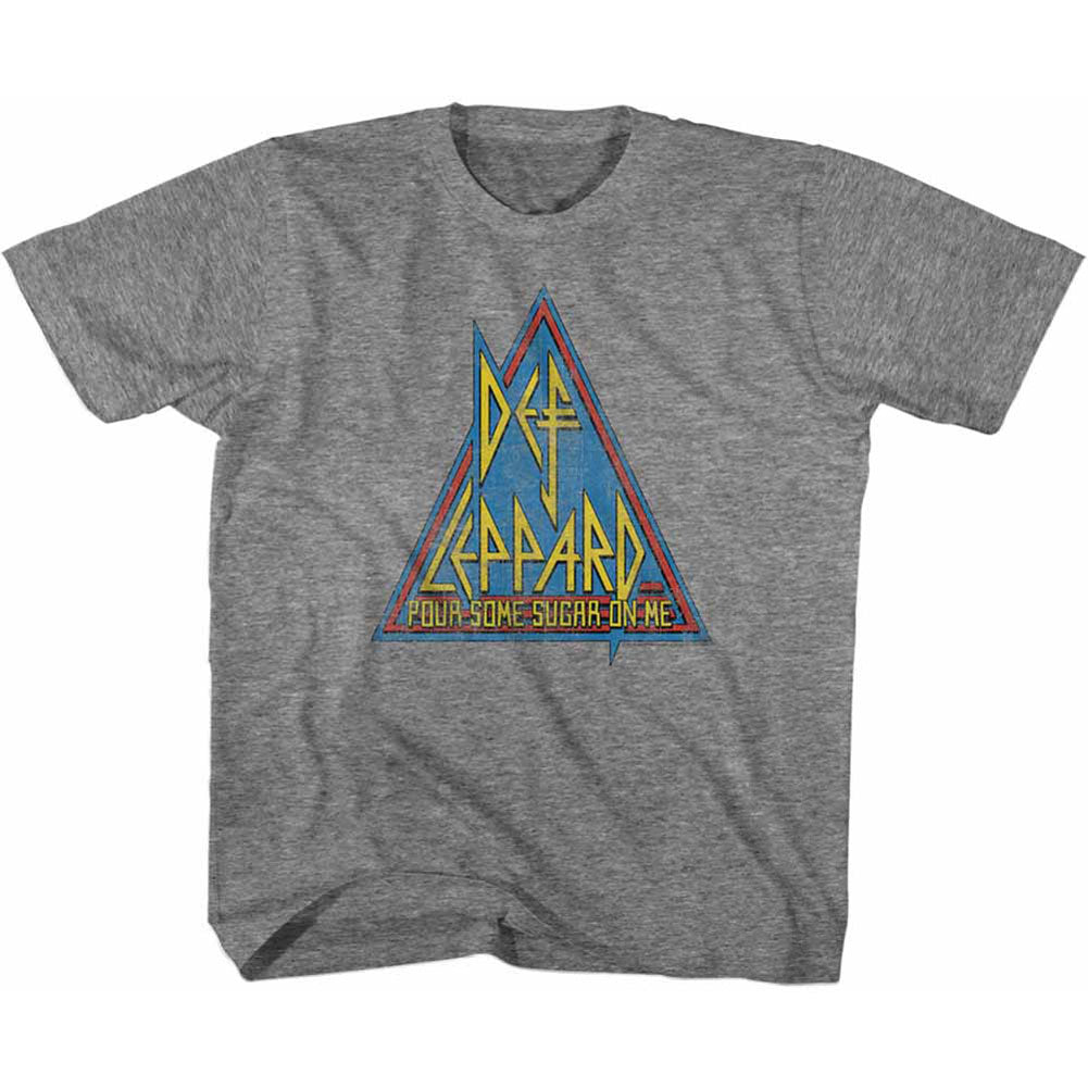 Def Leppard Primary Triangle Youth T-shirt Front