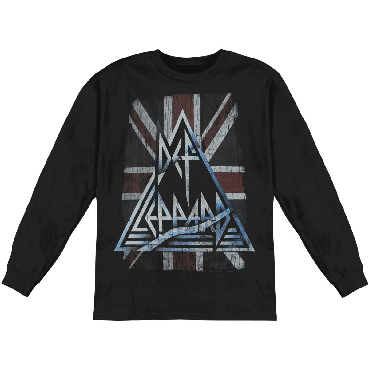 Def Leppard Jacked Up Long Sleeve Front