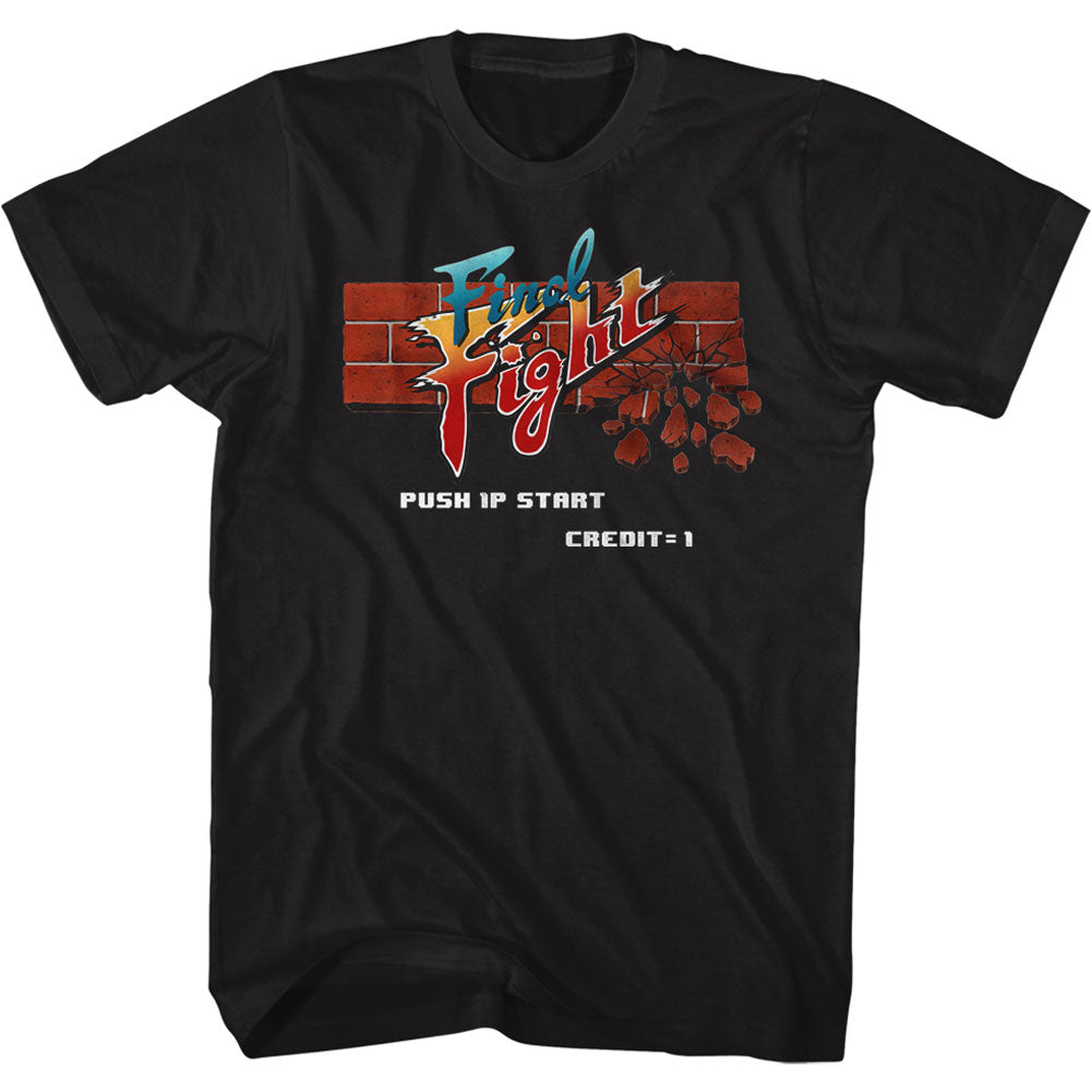 Final Fight Arcade T-shirt Front