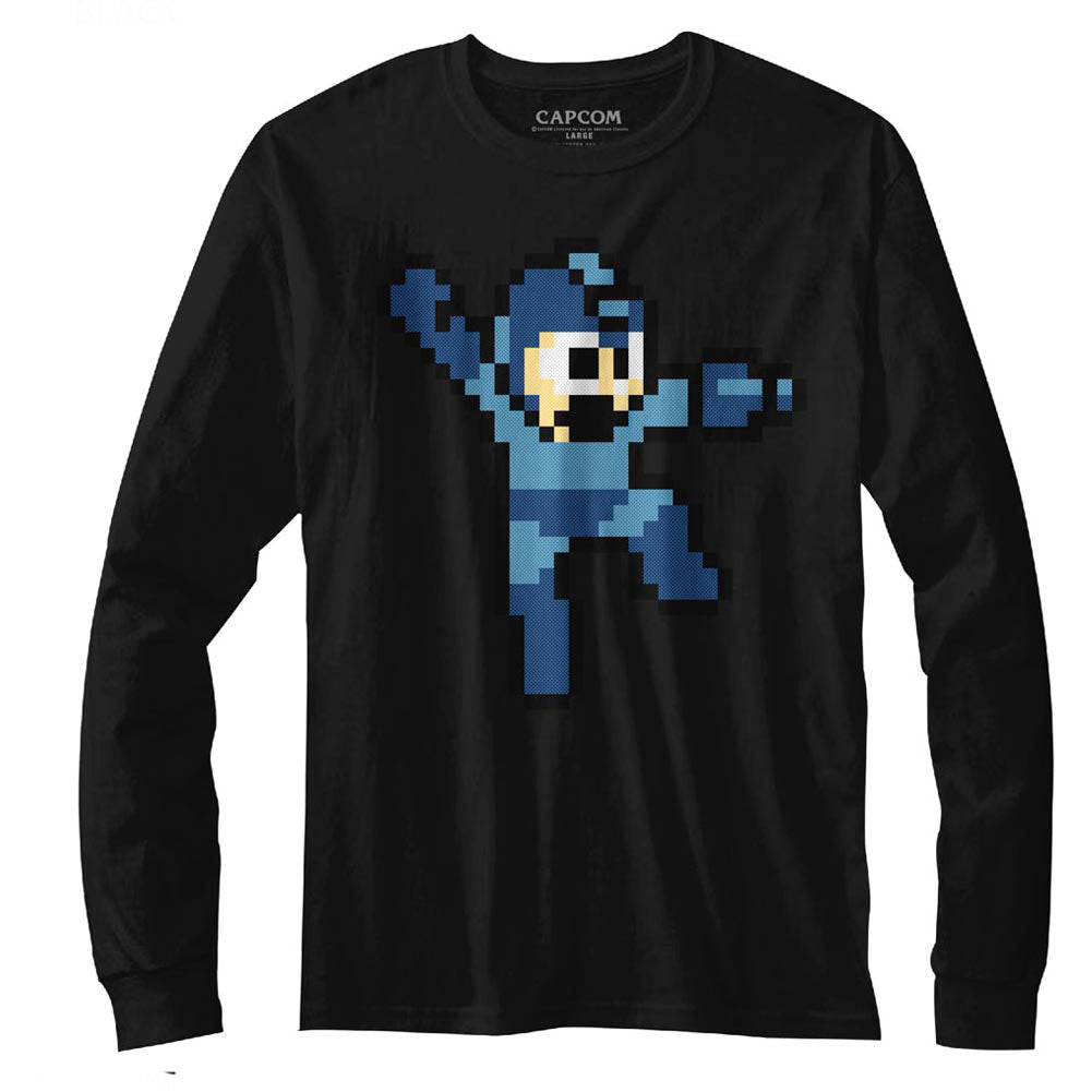 Mega Man Jumpman Long Sleeve Front