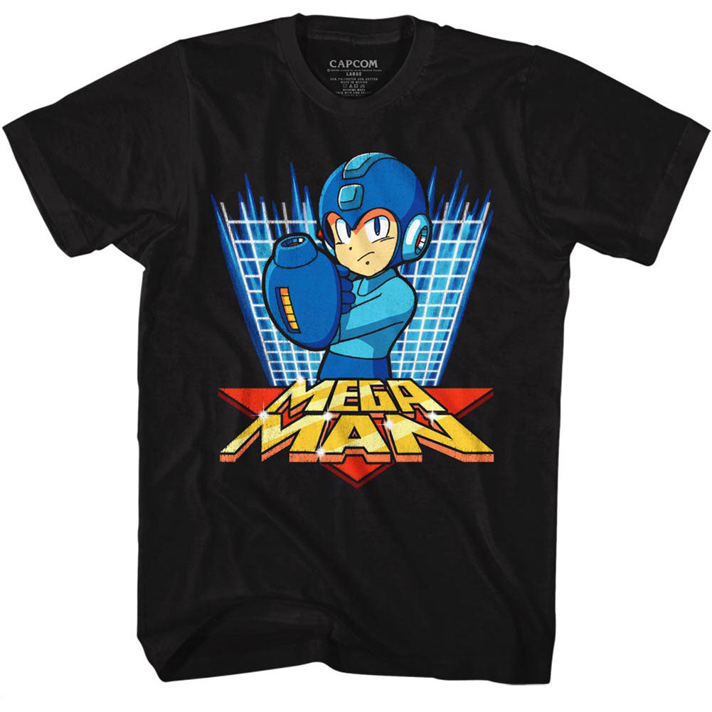Mega Man Megagrid T-shirt Front