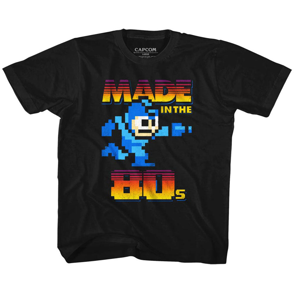 Mega Man Madeinthe80s Youth T-shirt Front
