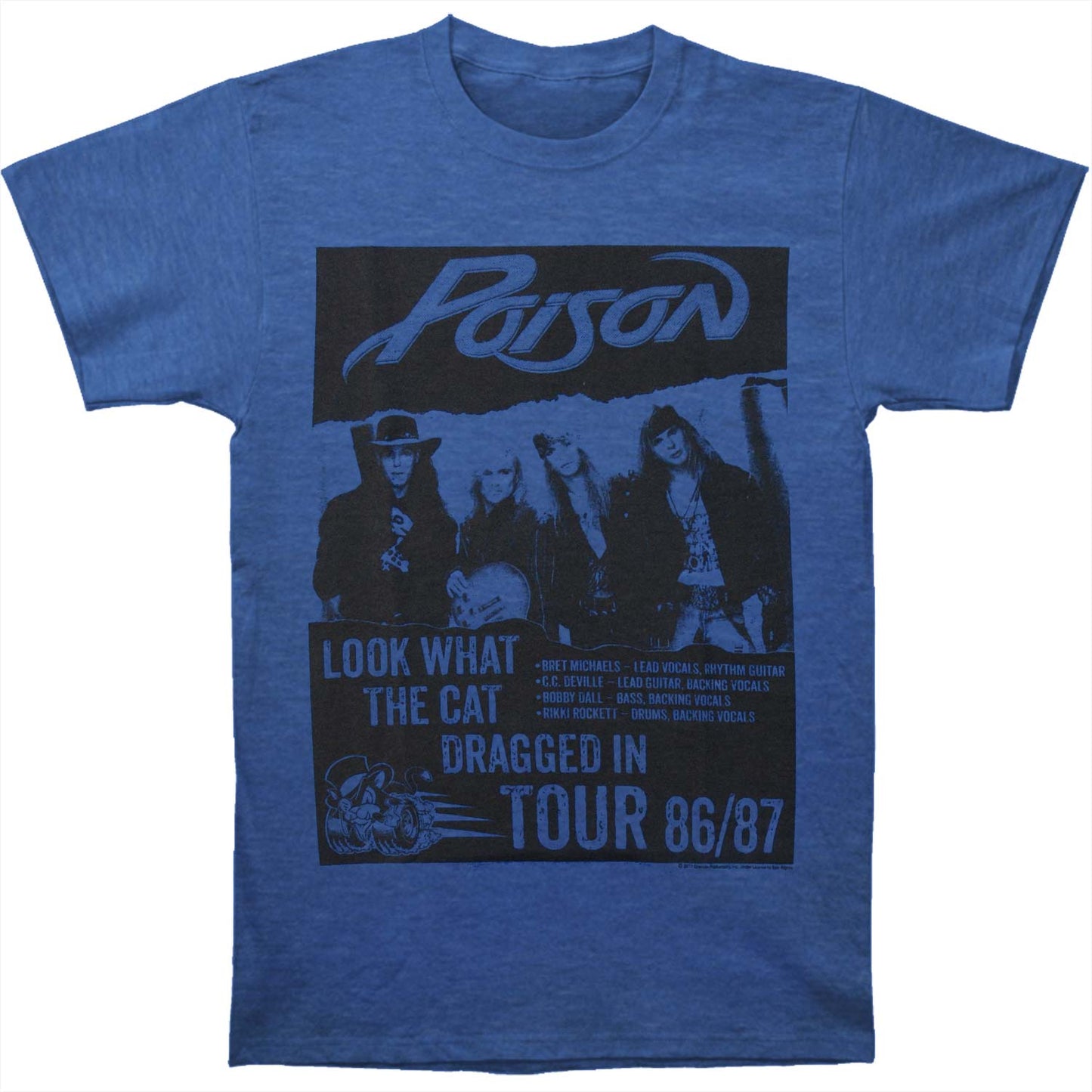 Poison Look What Tour T-shirt Front