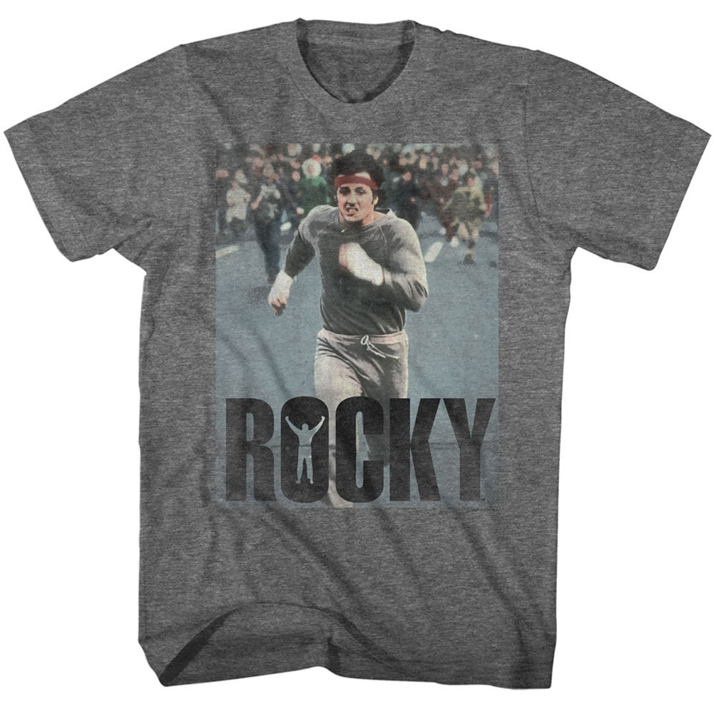 Rocky Am Doing A Run T-shirt Front
