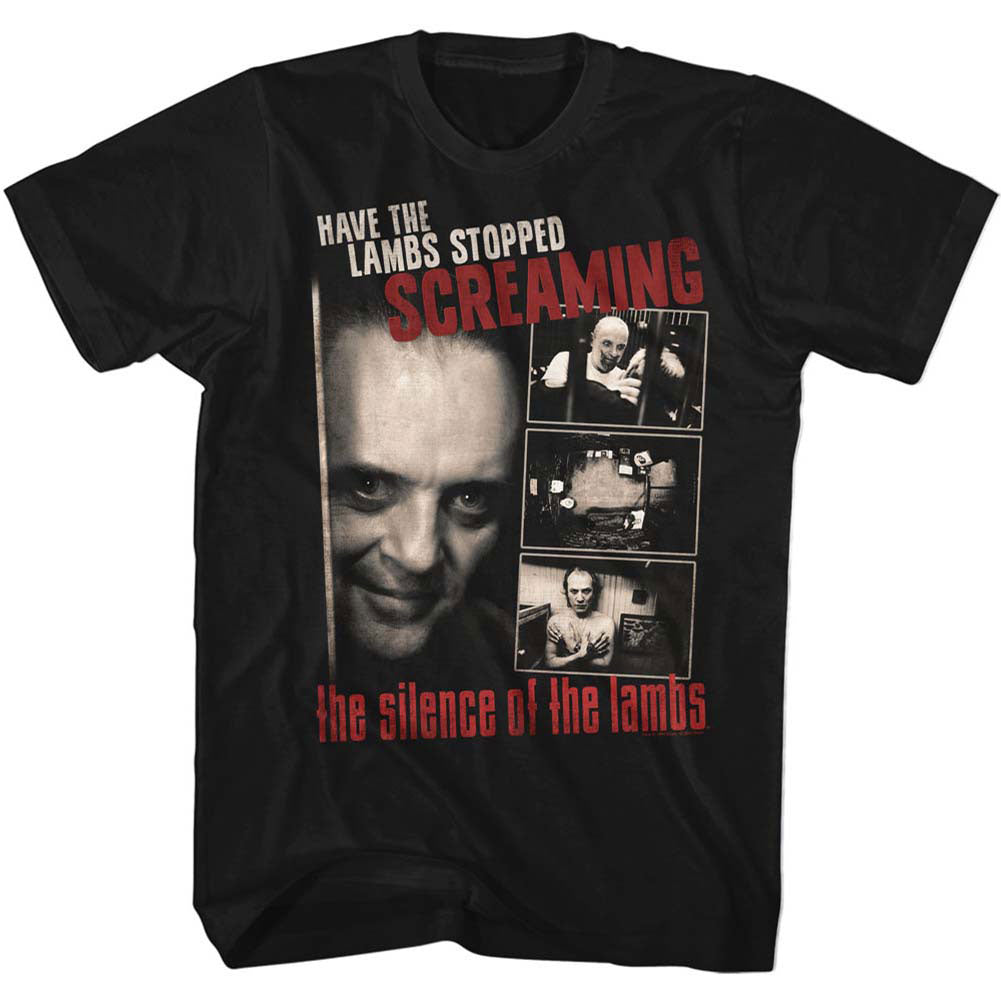 Silence Of The Lambs Screaming T-shirt Front