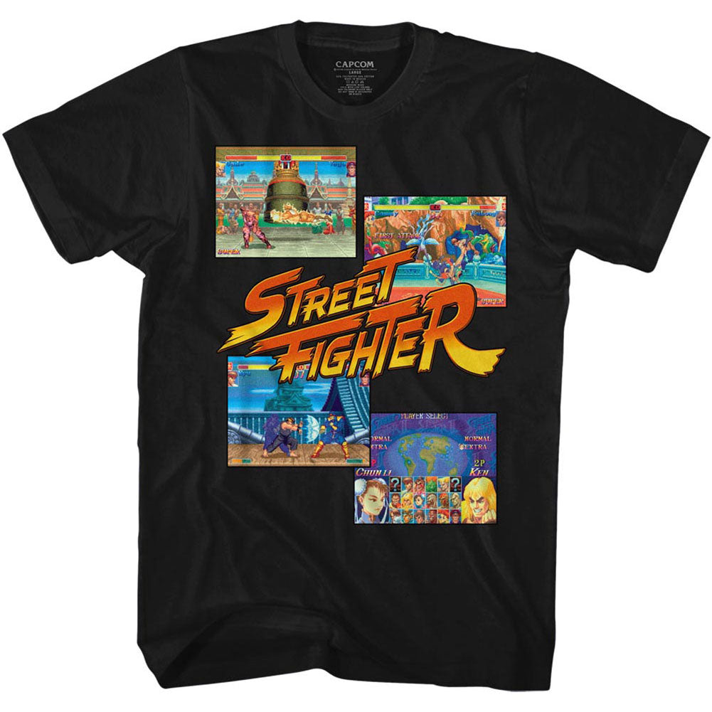Street Fighter Multihit2 T-shirt Front