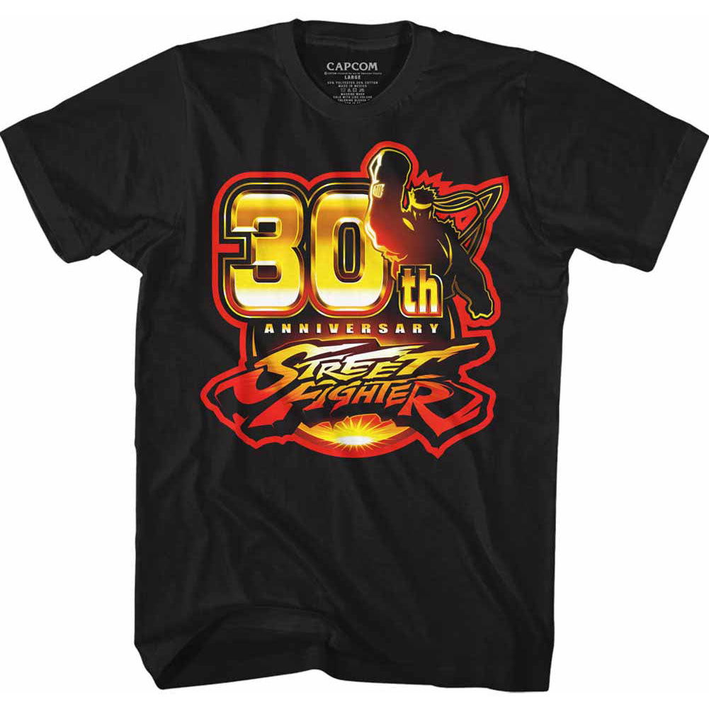 Street Fighter Sf30 T-shirt Front