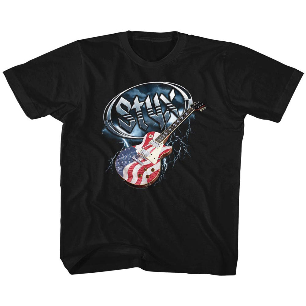 Flag Guitar Youth T-shirt