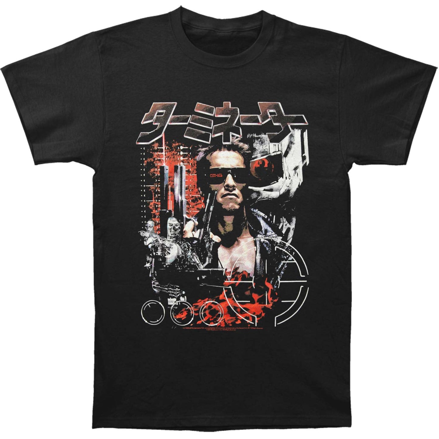 Terminator Collageinator T-shirt Front