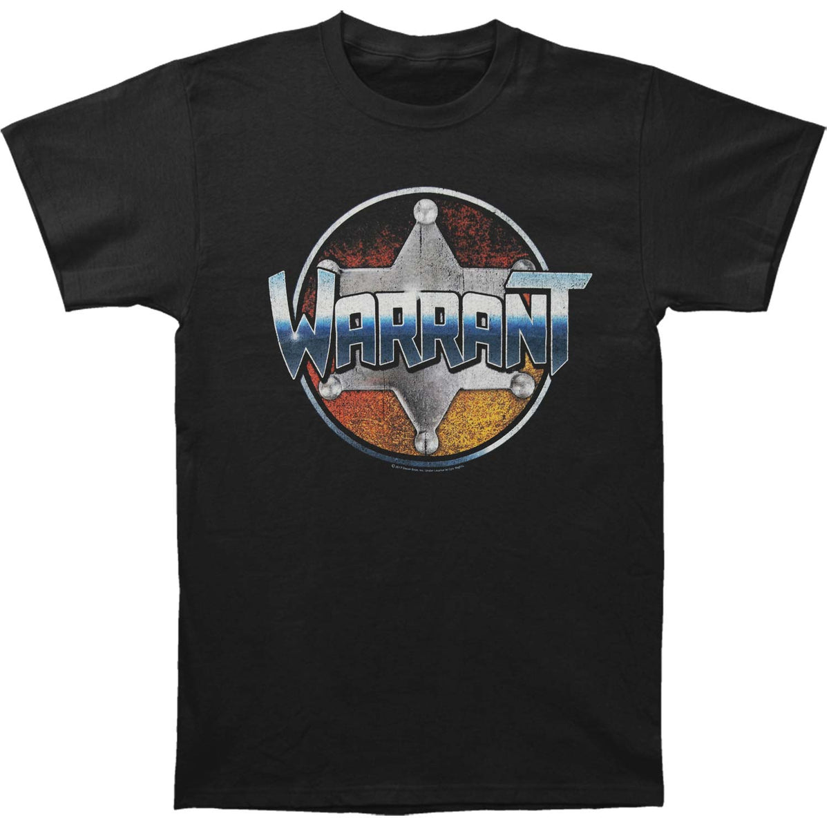 Warrant Chrome T-shirt Front