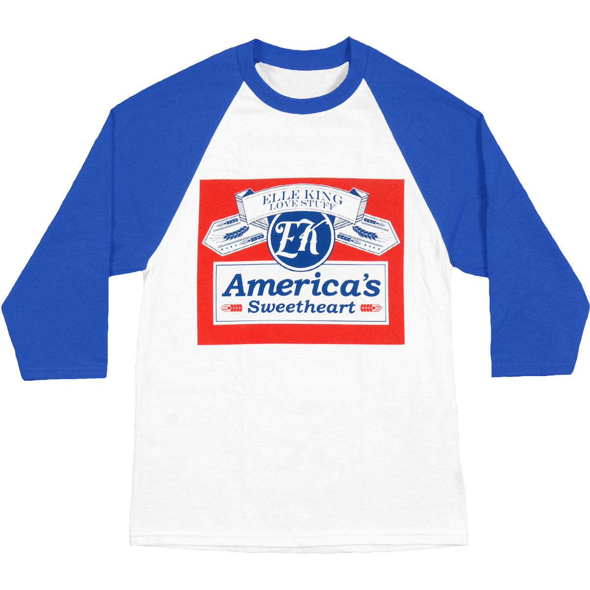 Elle King Beer Label Baseball Jersey Front